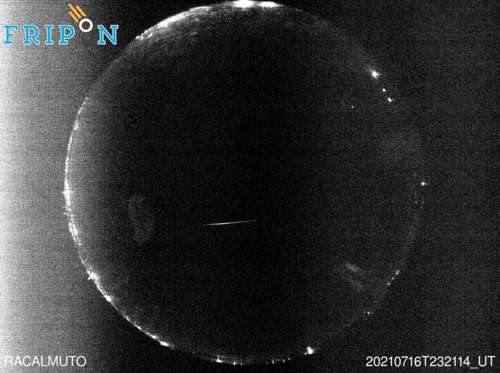 Evento osservato da Racalmuto il 17/07/2021 · 01:21