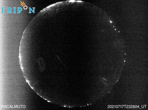 Evento osservato da Racalmuto il 18/07/2021 · 01:26