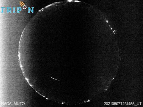 Evento osservato da Racalmuto il 08/08/2021 · 01:14