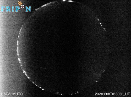 Evento osservato da Racalmuto il 08/08/2021 · 03:56