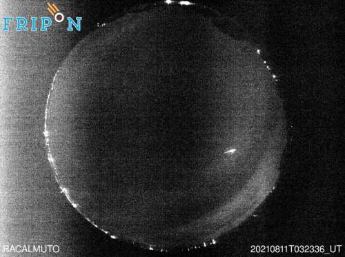 Evento osservato da Racalmuto il 11/08/2021 · 05:23