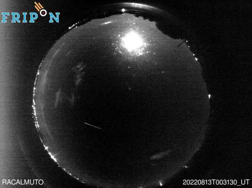 Evento osservato da Racalmuto il 13/08/2022 · 02:31