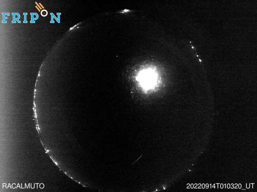 Evento osservato da Racalmuto il 14/09/2022 · 03:03