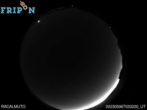 Evento osservato da Racalmuto il 06/05/2023 · 05:32