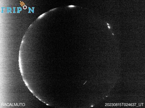 Evento osservato da Racalmuto il 15/08/2023 · 04:46