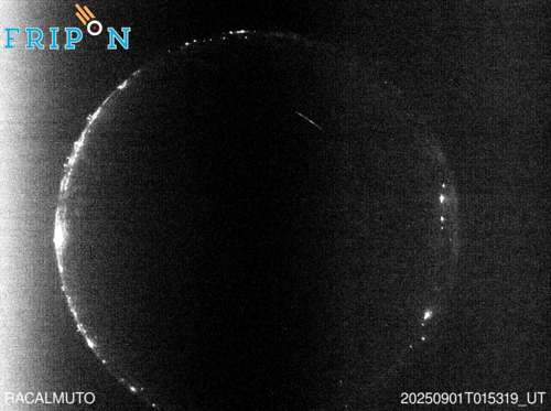 Evento osservato da Racalmuto il 01/09/2025 · 03:53