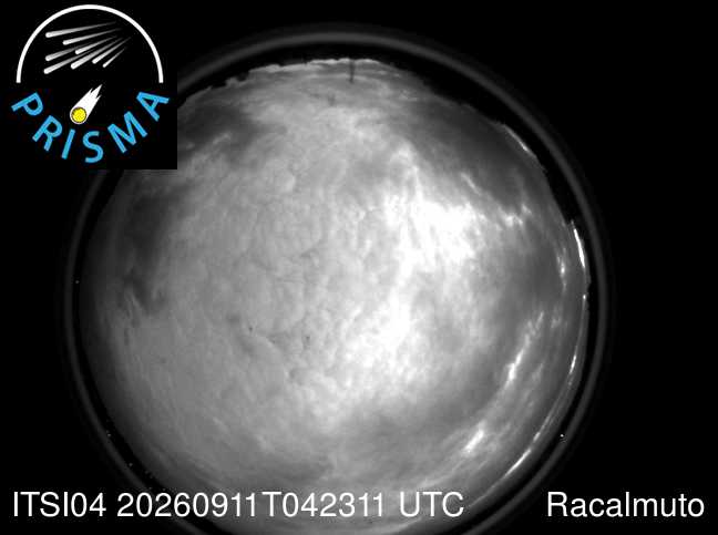 Cielo di Racalmuto del 11/09/2026 · 06:30
