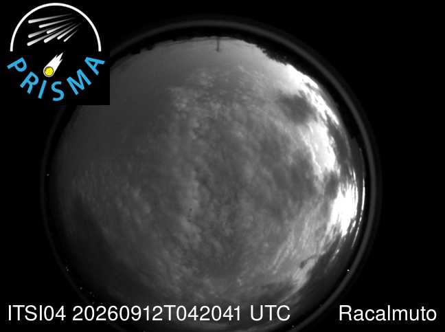 Cielo di Racalmuto del 12/09/2026 · 06:30
