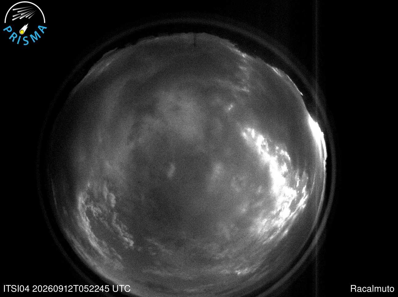 Cielo di Racalmuto del 12/09/2026 · 07:30