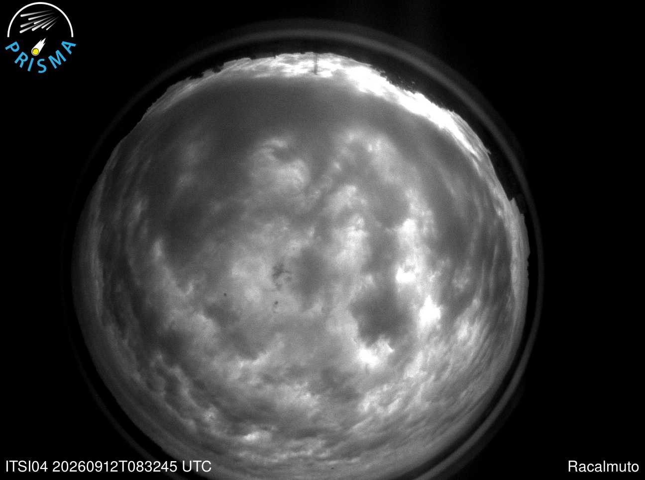 Cielo di Racalmuto del 12/09/2026 · 10:40