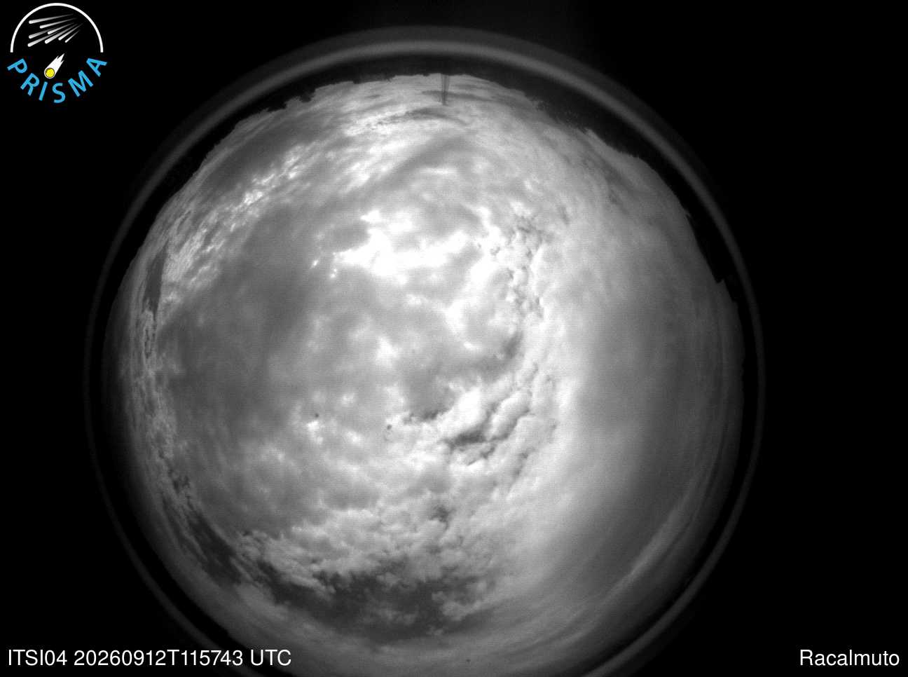 Cielo di Racalmuto del 12/09/2026 · 14:10