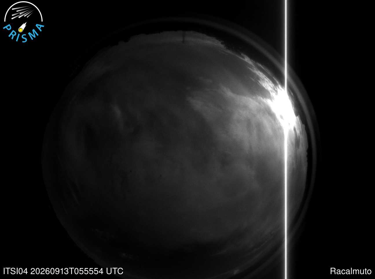 Cielo di Racalmuto del 13/09/2026 · 08:10
