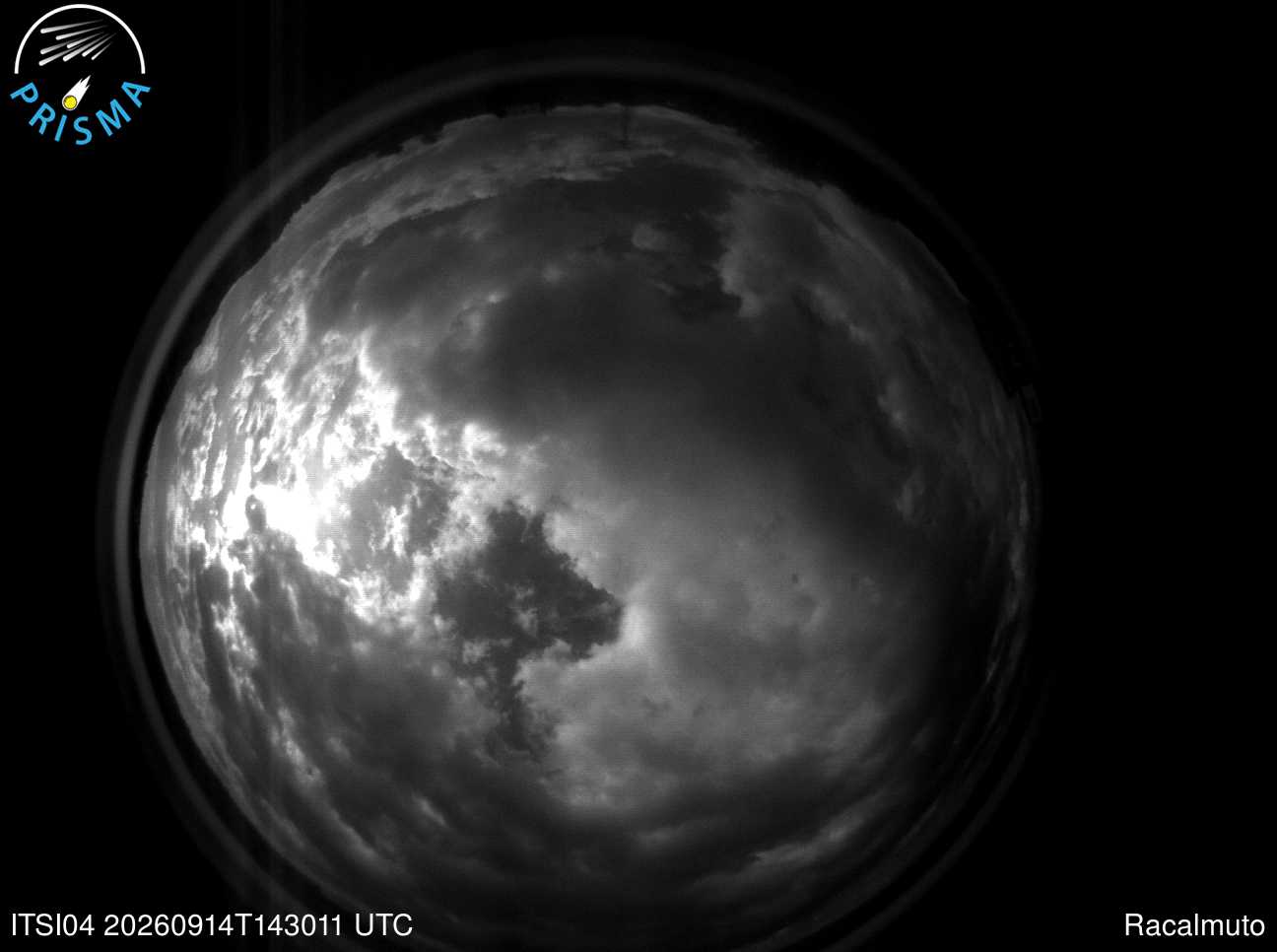 Cielo di Racalmuto del 14/09/2026 · 16:40