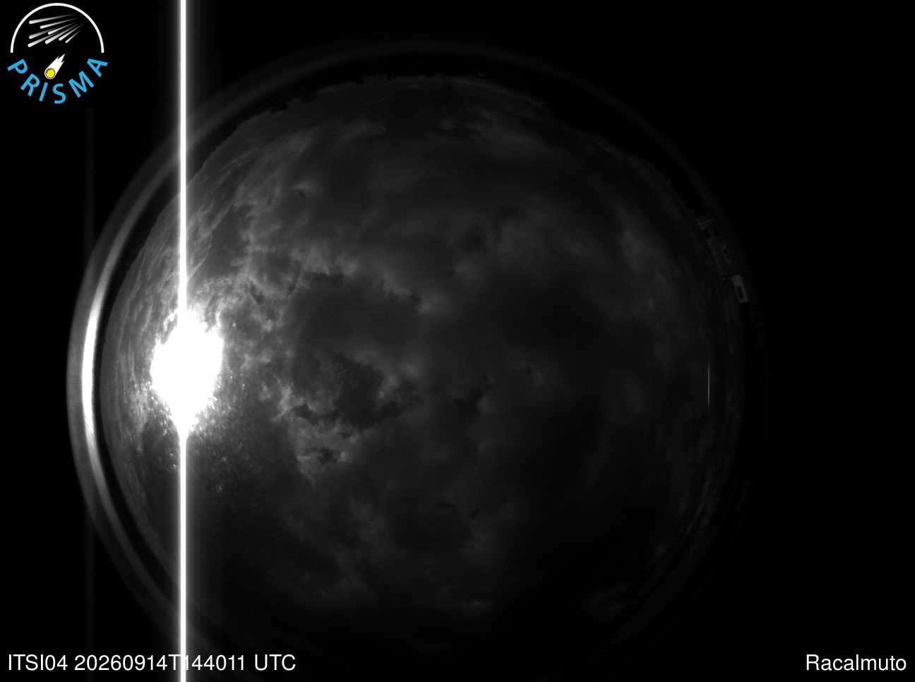 Cielo di Racalmuto del 14/09/2026 · 16:50