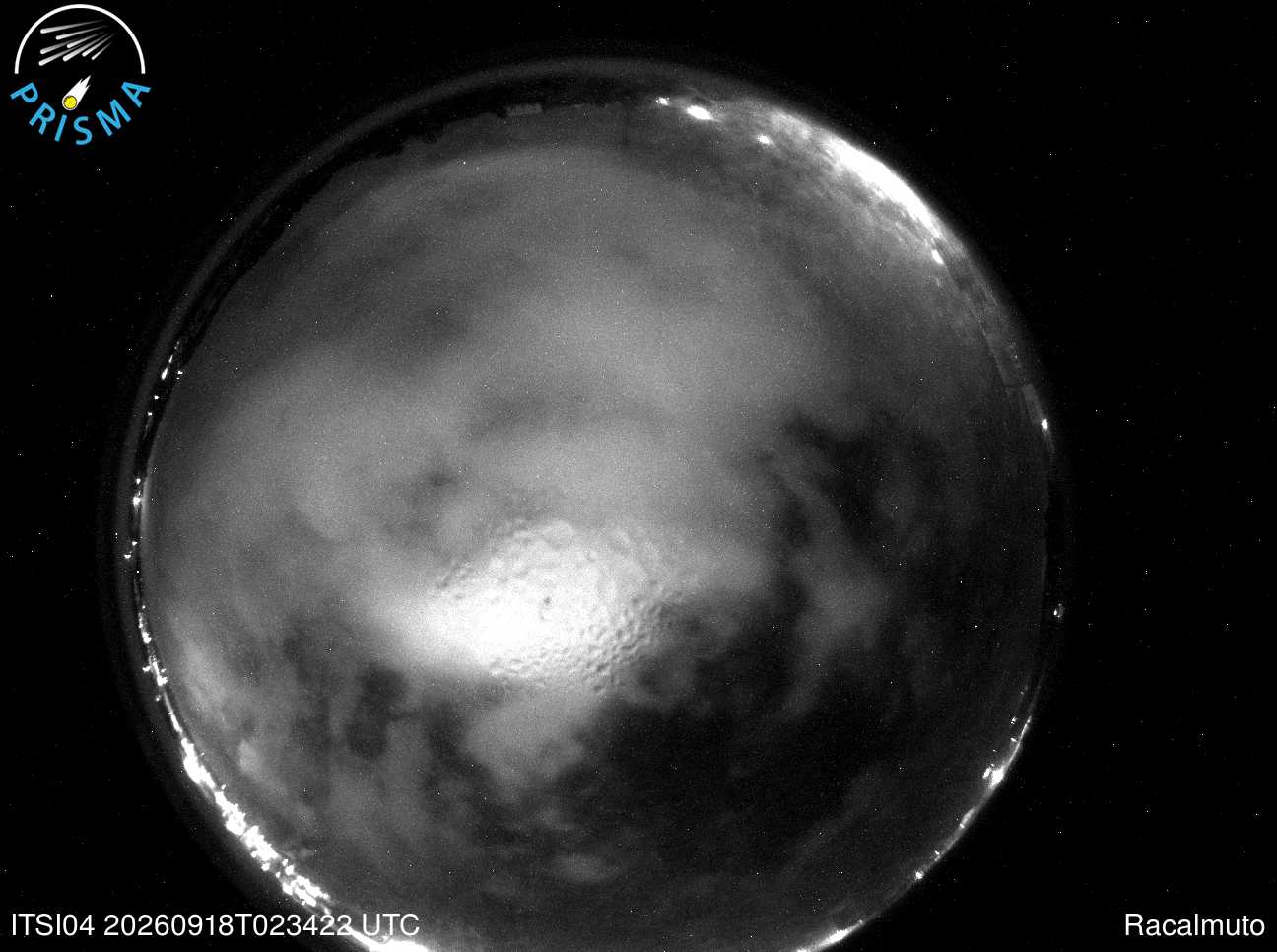 Cielo di Racalmuto del 18/09/2026 · 04:50