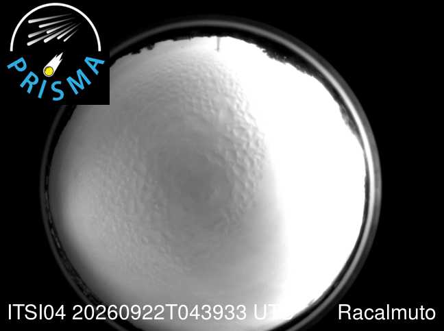 Cielo di Racalmuto del 22/09/2026 · 06:50