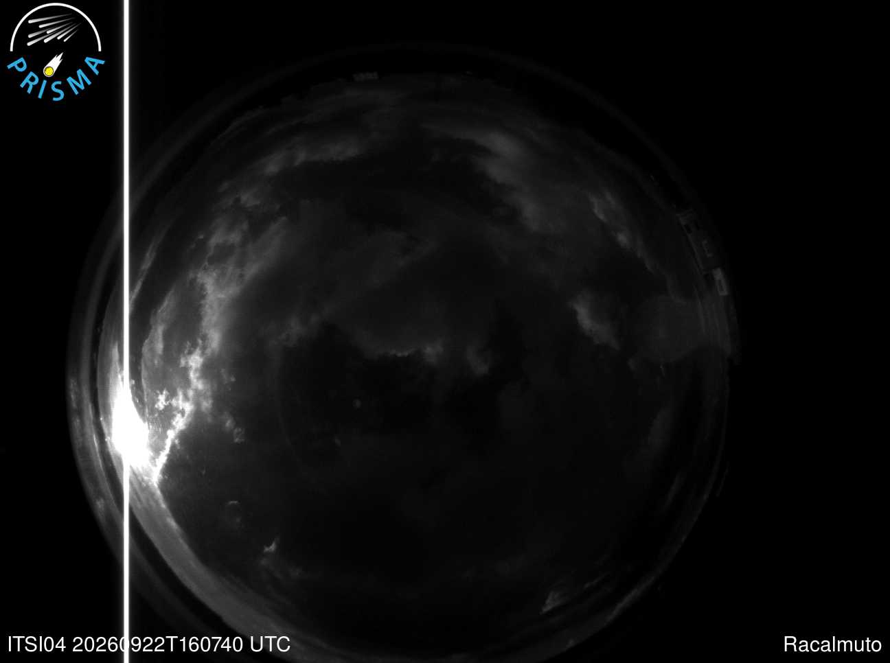 Cielo di Racalmuto del 22/09/2026 · 18:17