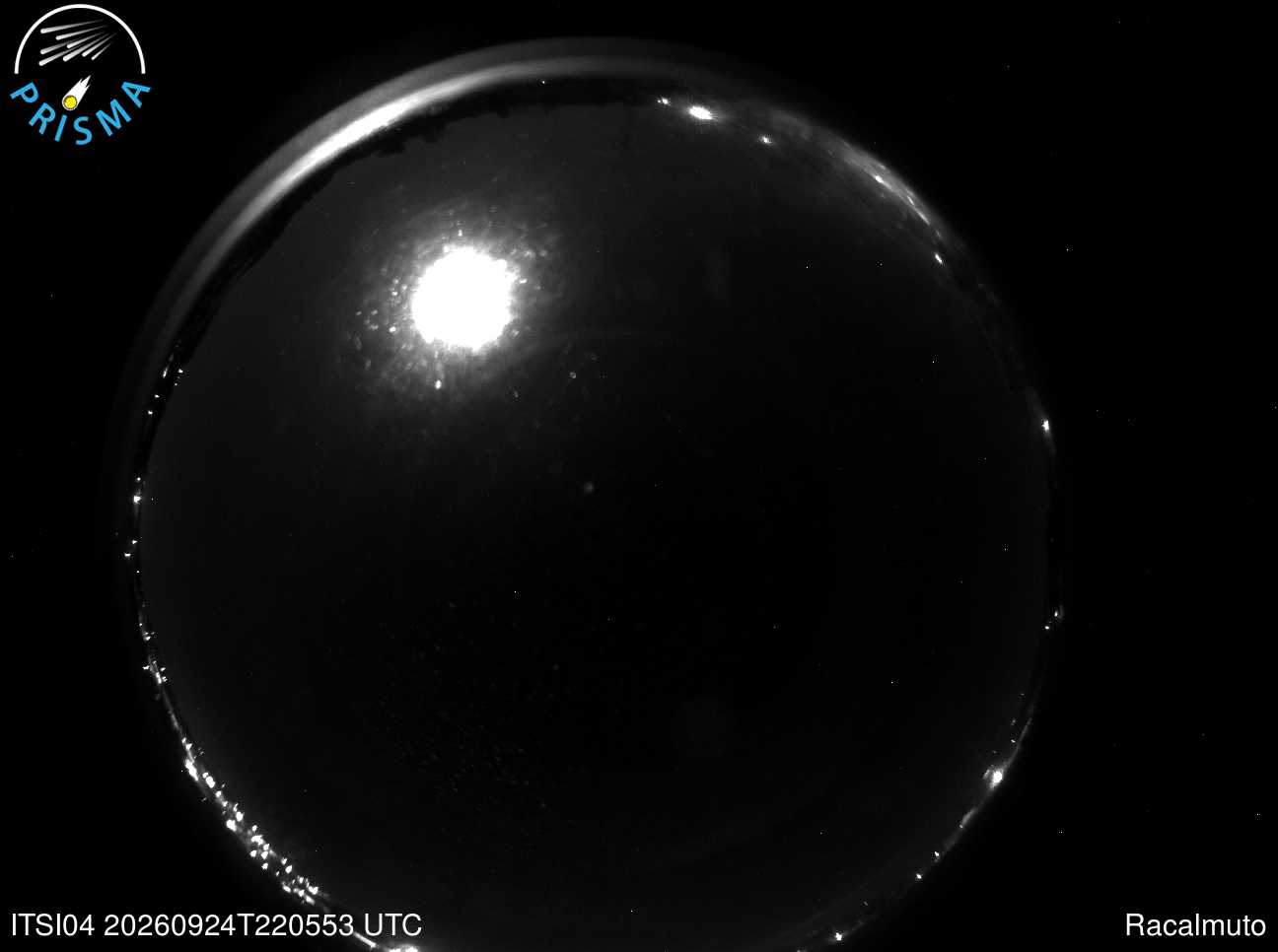 Cielo di Racalmuto del 25/09/2026 · 00:17
