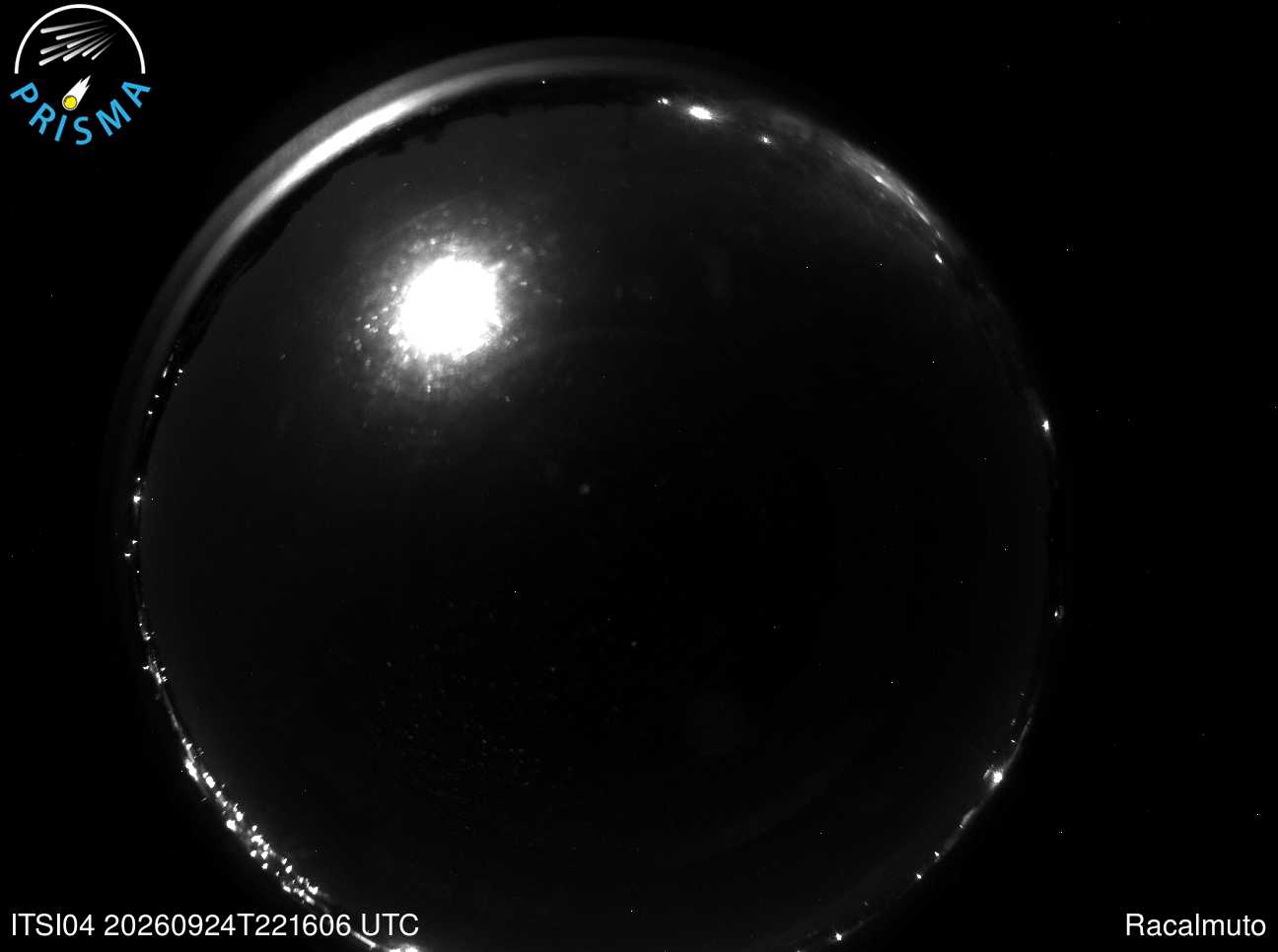 Cielo di Racalmuto del 25/09/2026 · 00:30