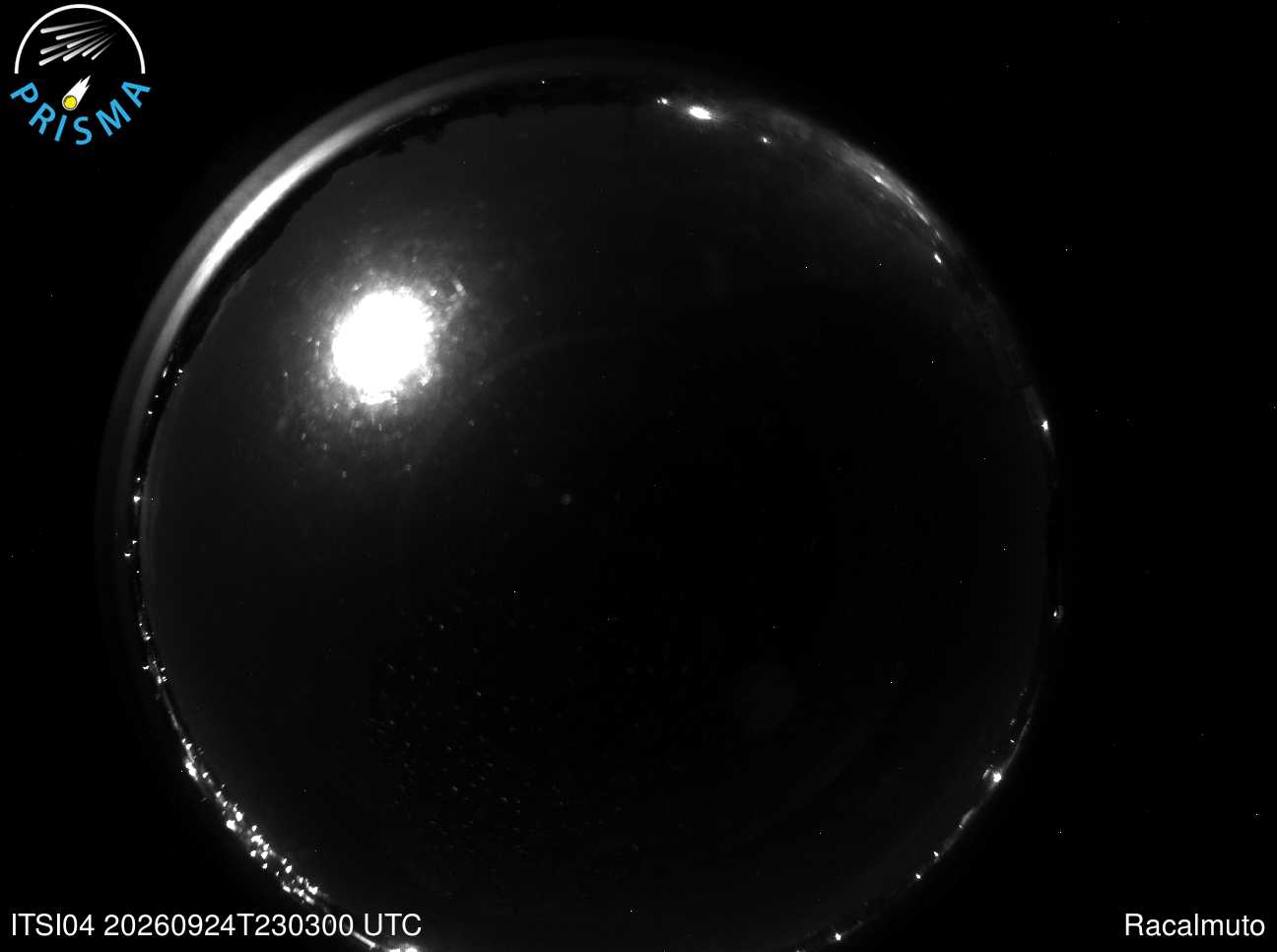 Cielo di Racalmuto del 25/09/2026 · 01:10