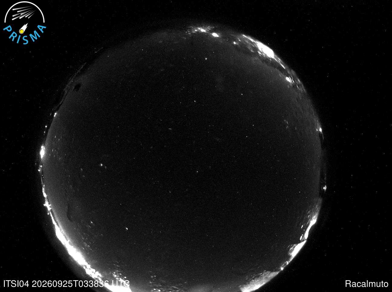 Cielo di Racalmuto del 25/09/2026 · 05:50