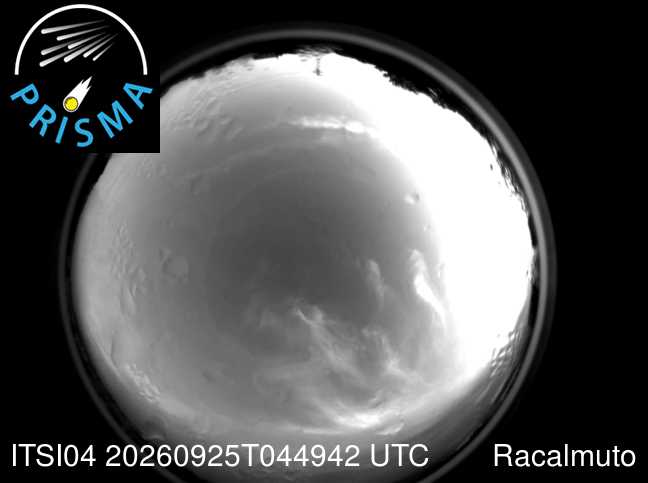 Cielo di Racalmuto del 25/09/2026 · 07:00