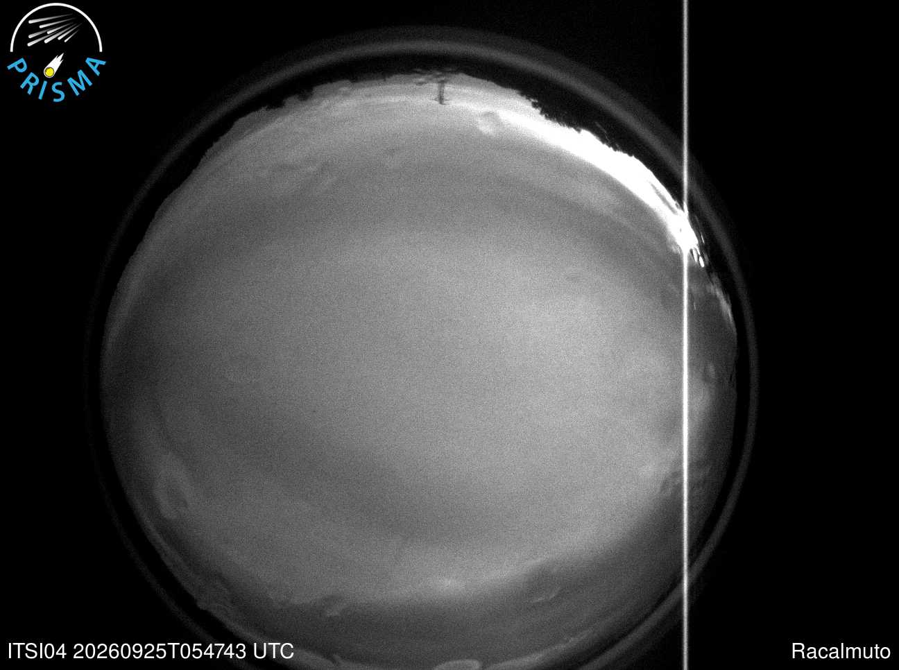 Cielo di Racalmuto del 25/09/2026 · 08:00