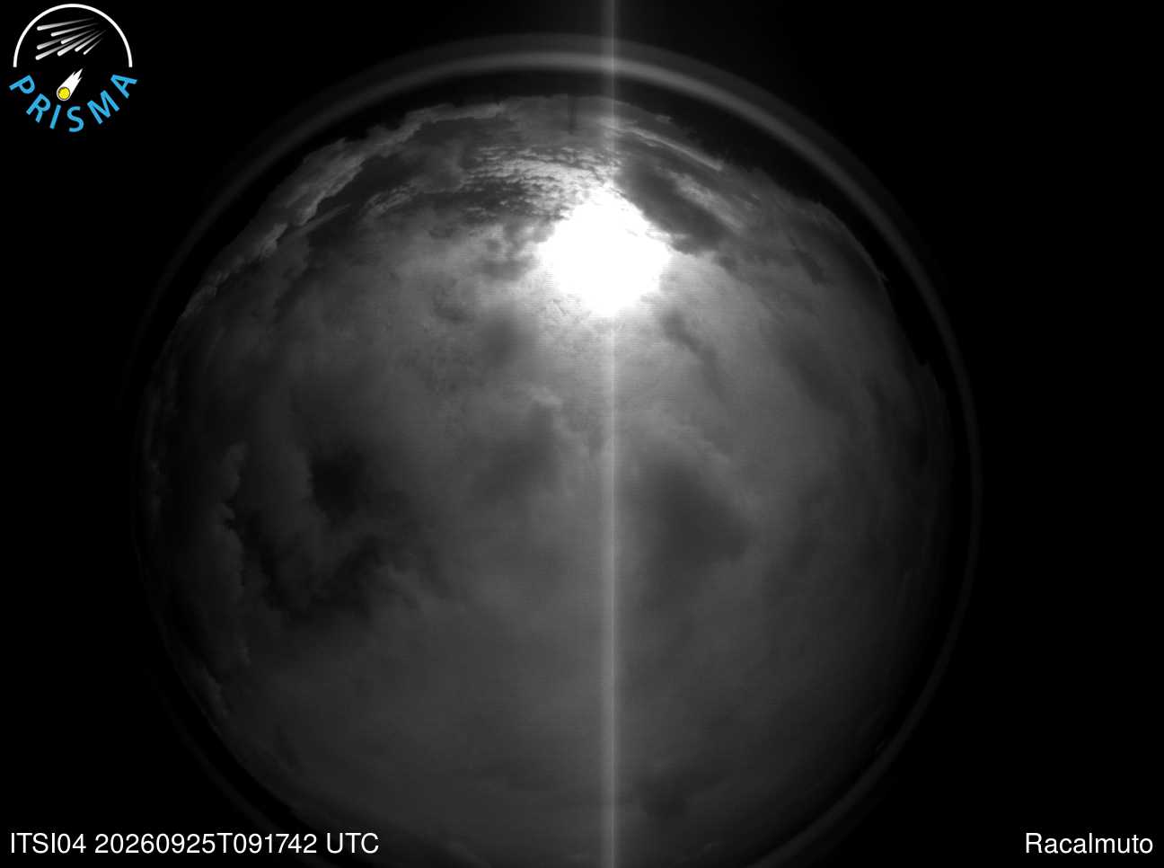 Cielo di Racalmuto del 25/09/2026 · 11:30