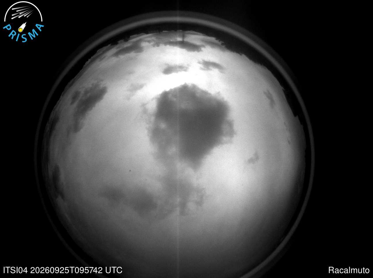 Cielo di Racalmuto del 25/09/2026 · 12:10