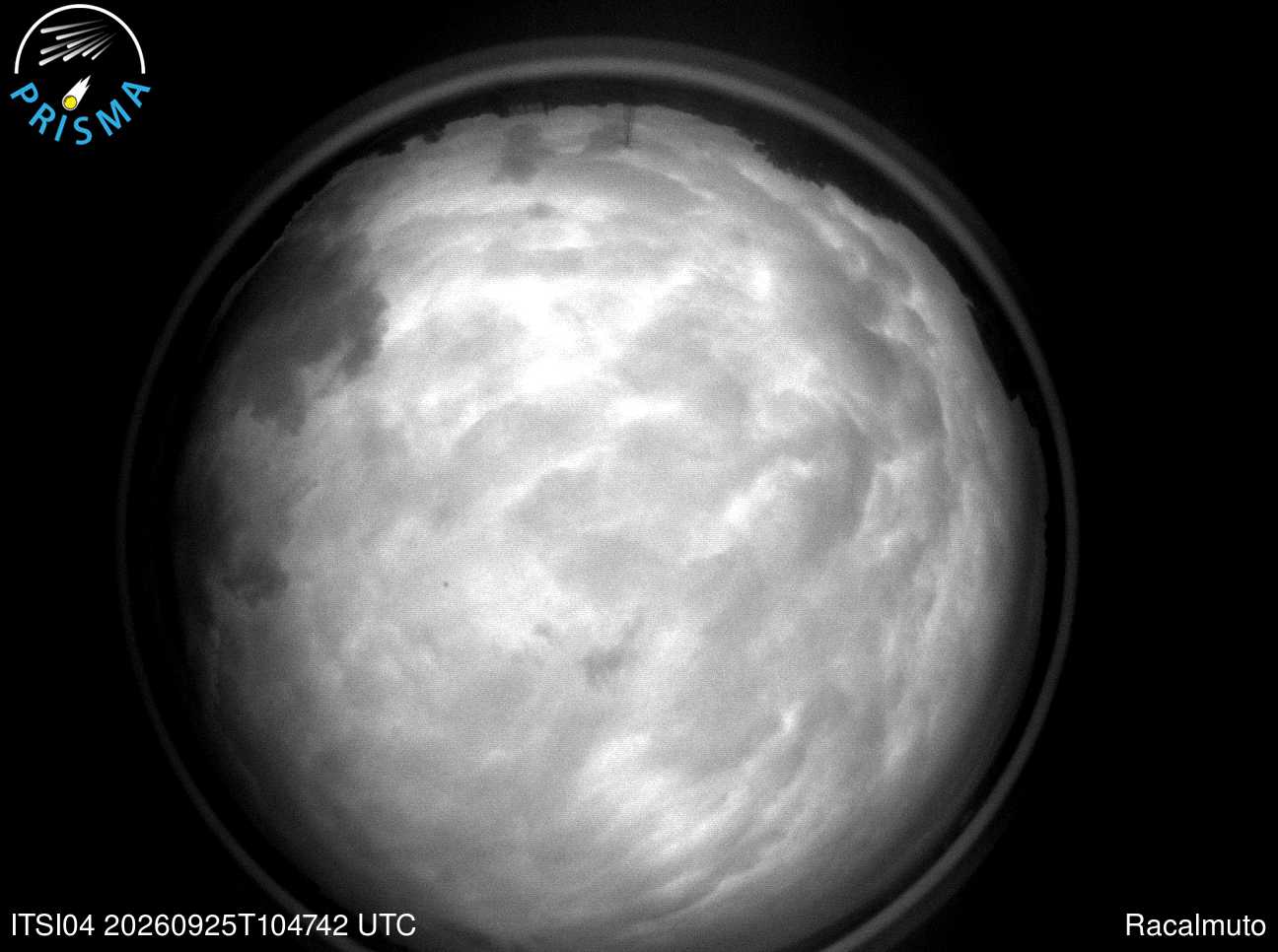 Cielo di Racalmuto del 25/09/2026 · 13:00