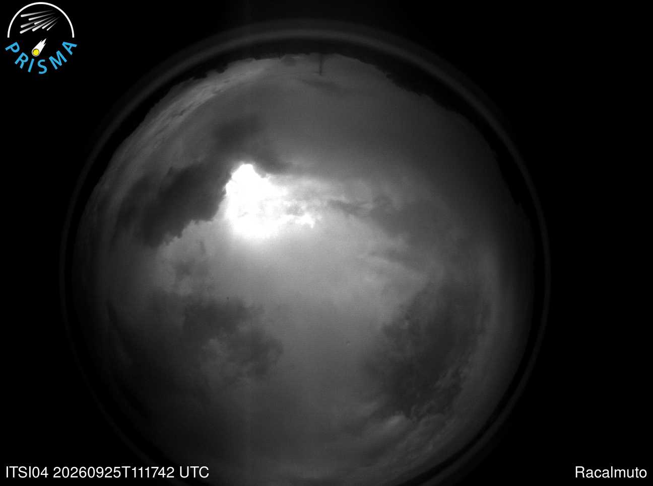 Cielo di Racalmuto del 25/09/2026 · 13:30