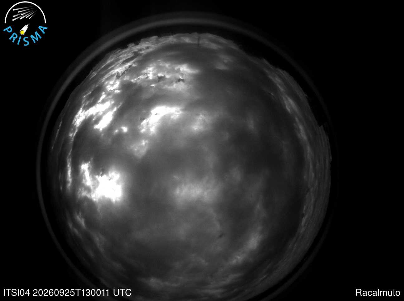 Cielo di Racalmuto del 25/09/2026 · 15:10