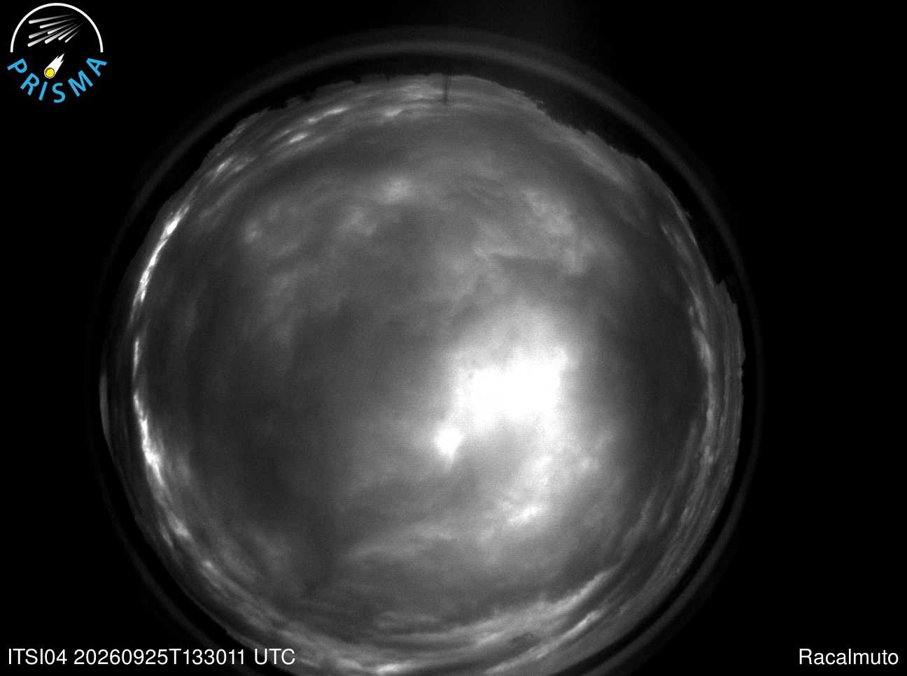 Cielo di Racalmuto del 25/09/2026 · 15:40