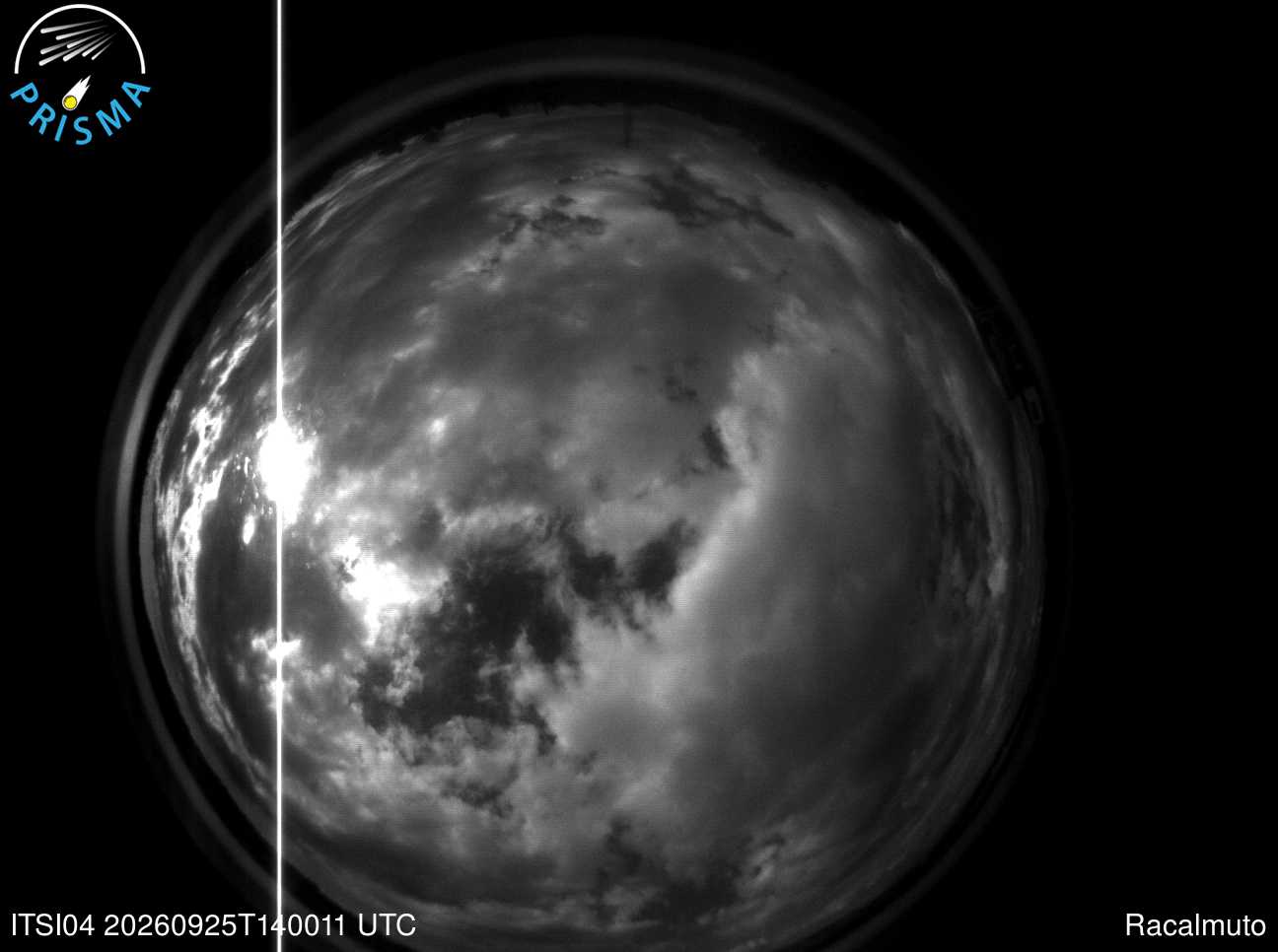 Cielo di Racalmuto del 25/09/2026 · 16:10