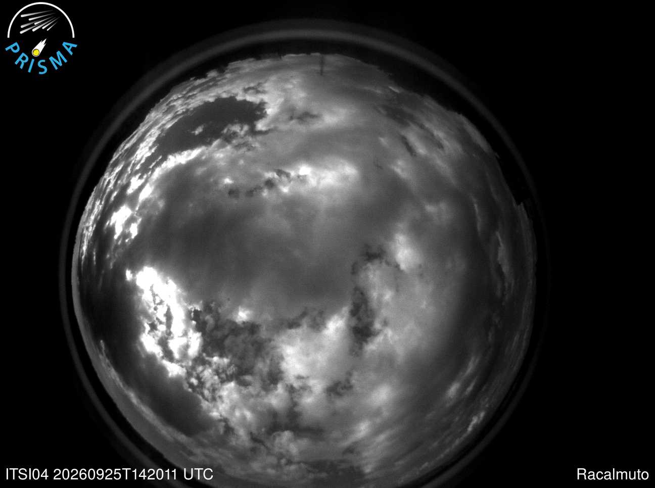 Cielo di Racalmuto del 25/09/2026 · 16:30