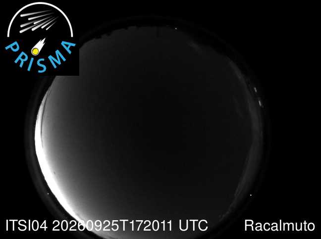 Cielo di Racalmuto del 25/09/2026 · 19:30