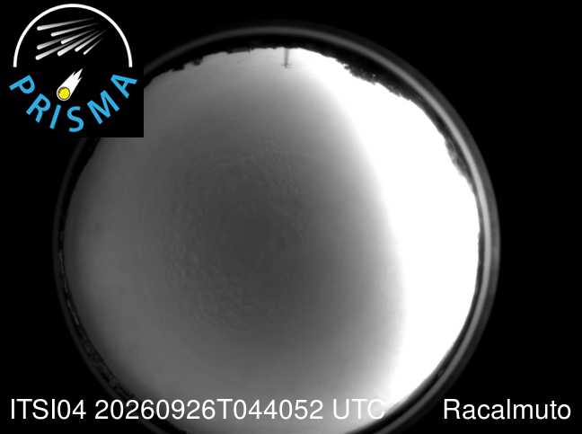Cielo di Racalmuto del 26/09/2026 · 06:50