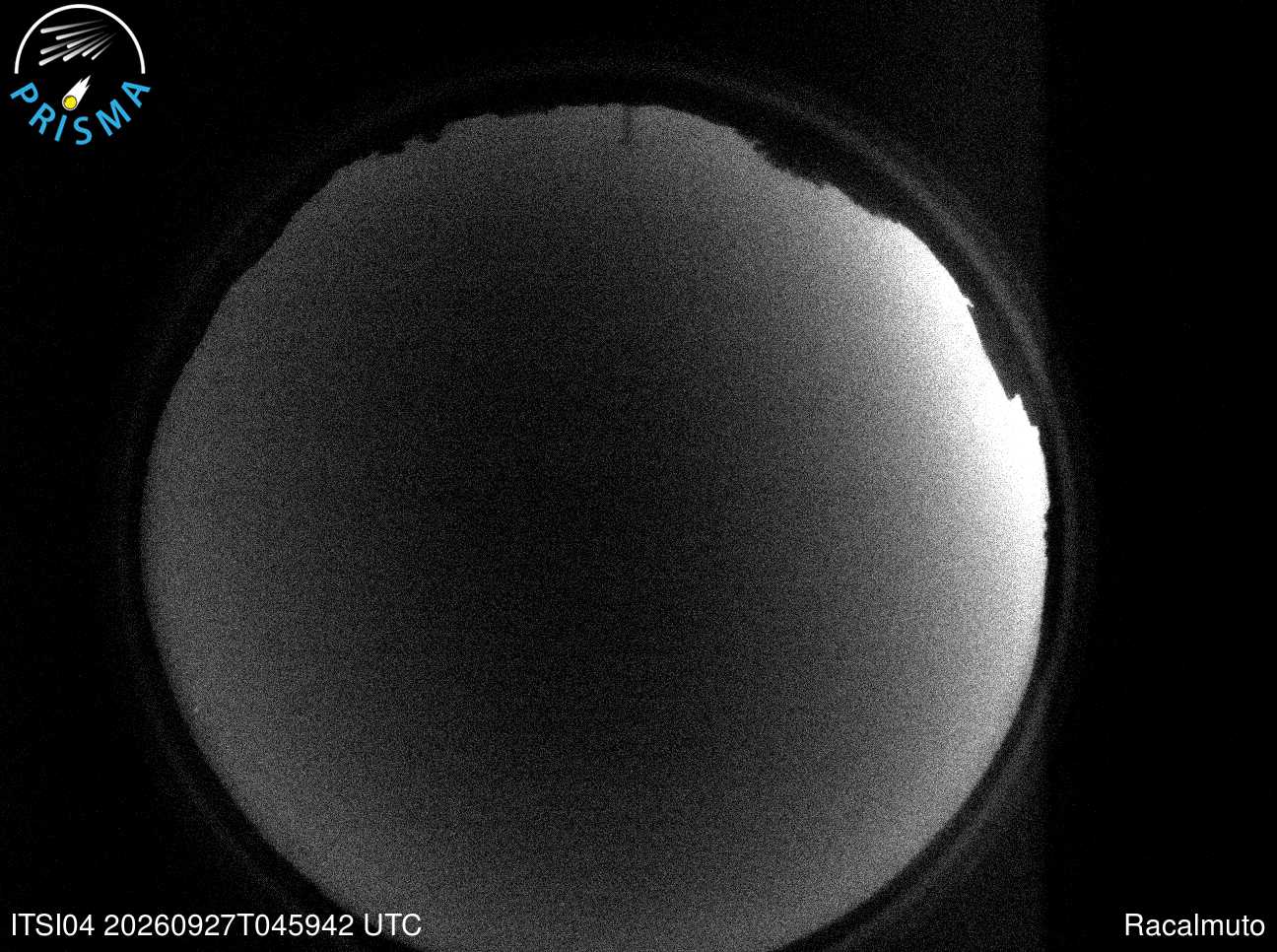 Cielo di Racalmuto del 27/09/2026 · 07:10