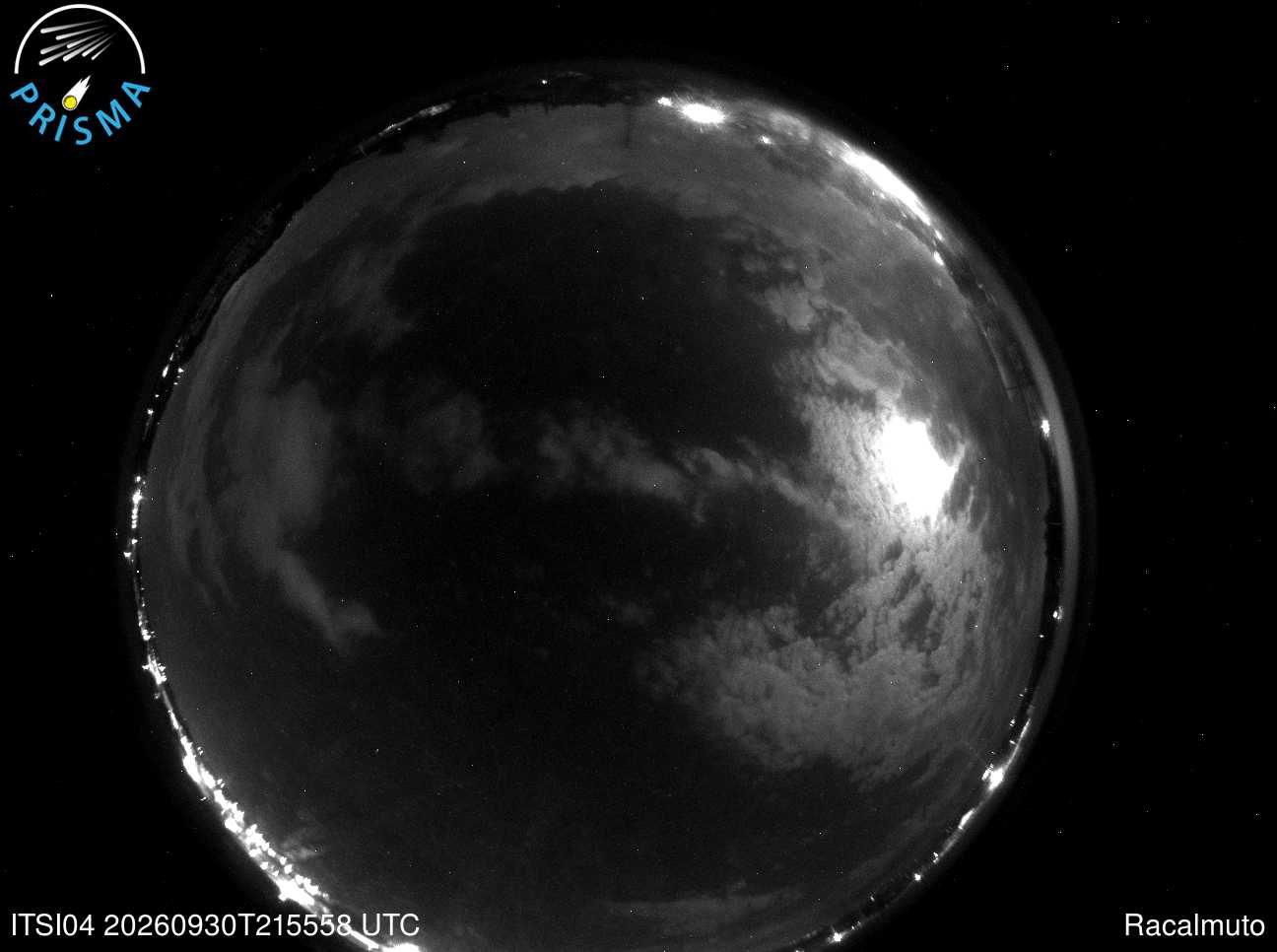 Cielo di Racalmuto del 01/10/2026 · 00:10