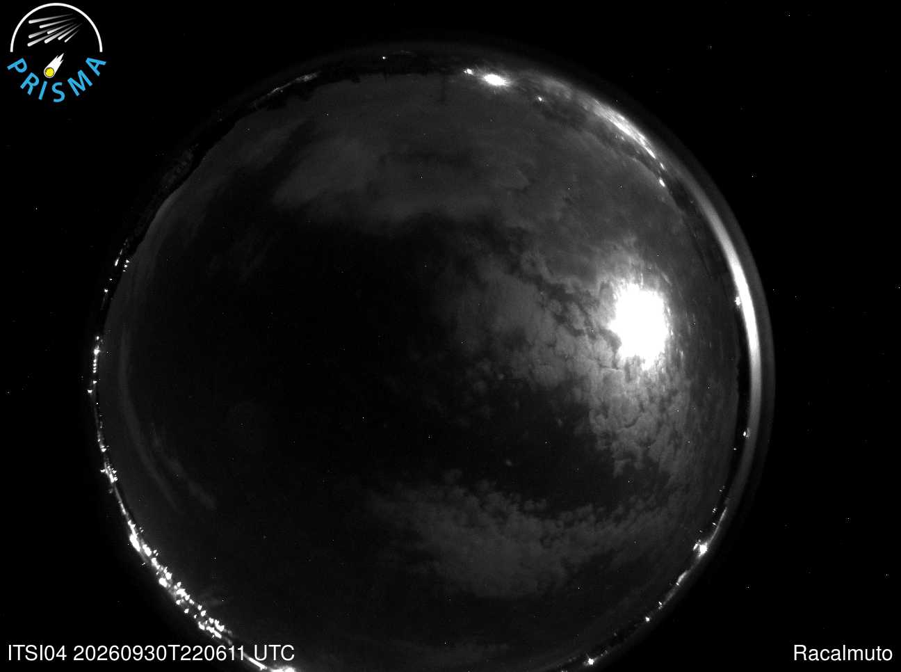 Cielo di Racalmuto del 01/10/2026 · 00:17