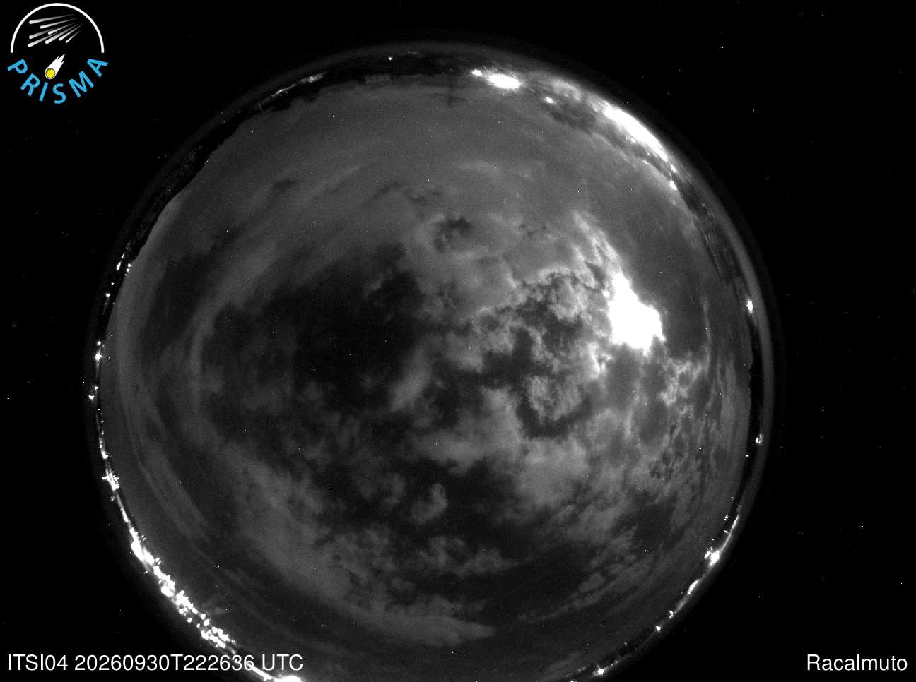 Cielo di Racalmuto del 01/10/2026 · 00:40