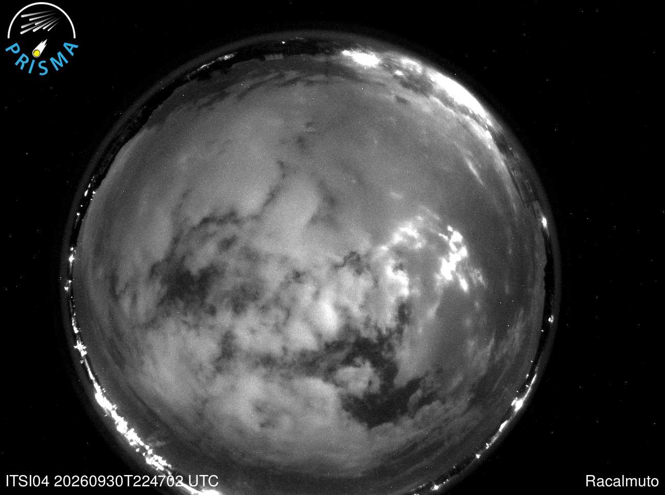 Cielo di Racalmuto del 01/10/2026 · 01:00