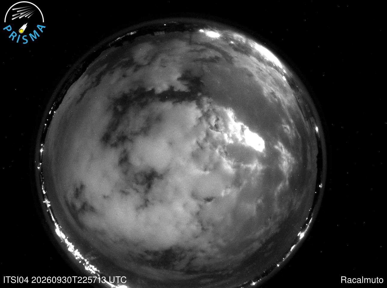 Cielo di Racalmuto del 01/10/2026 · 01:10