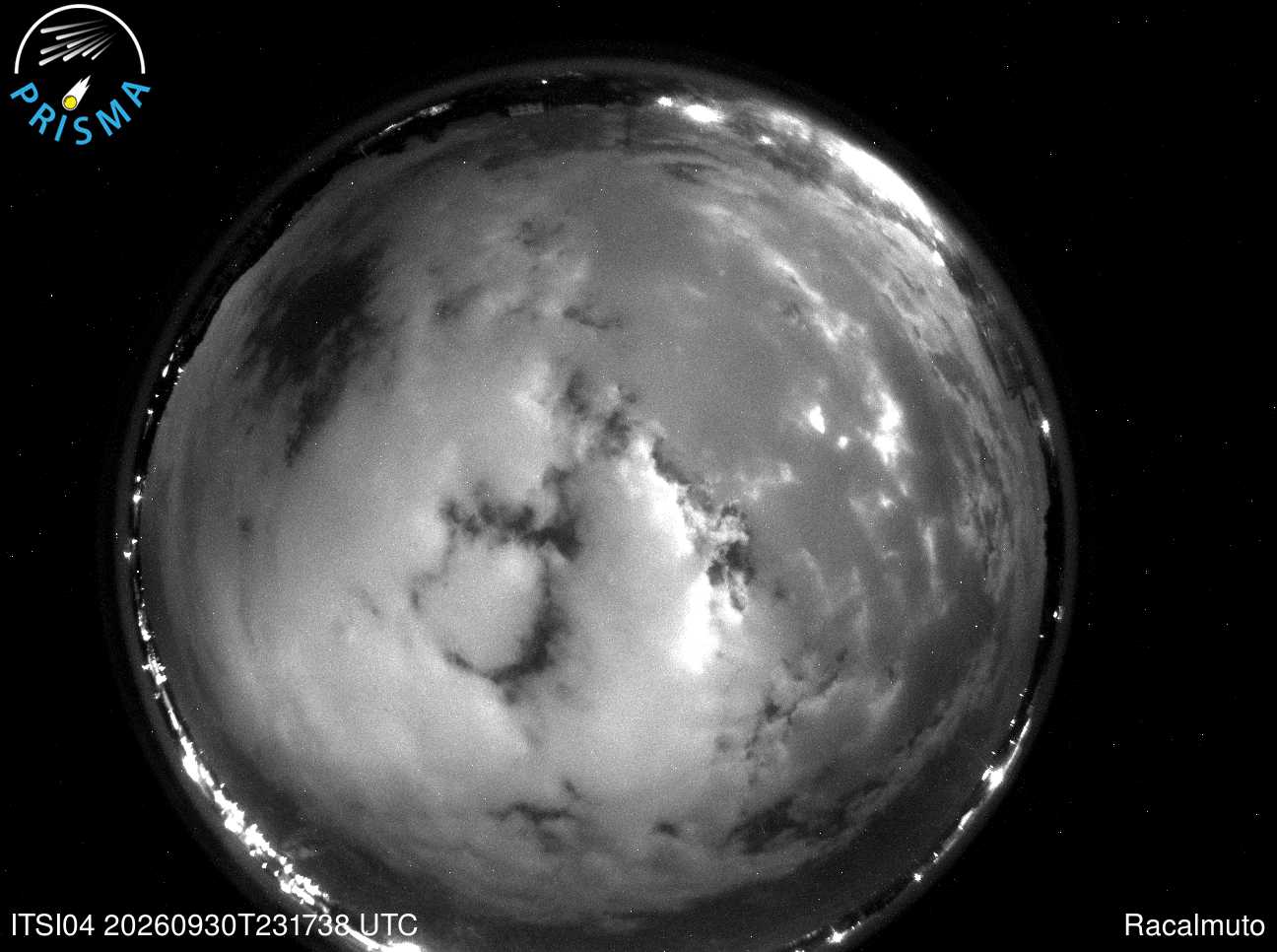 Cielo di Racalmuto del 01/10/2026 · 01:30