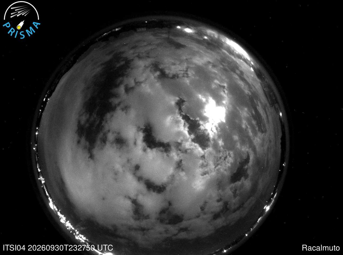 Cielo di Racalmuto del 01/10/2026 · 01:40