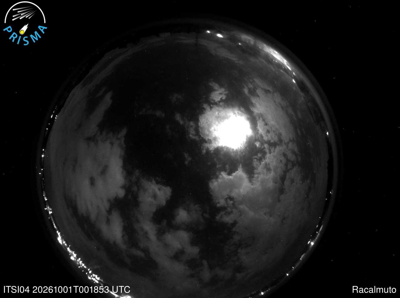 Cielo di Racalmuto del 01/10/2026 · 02:30