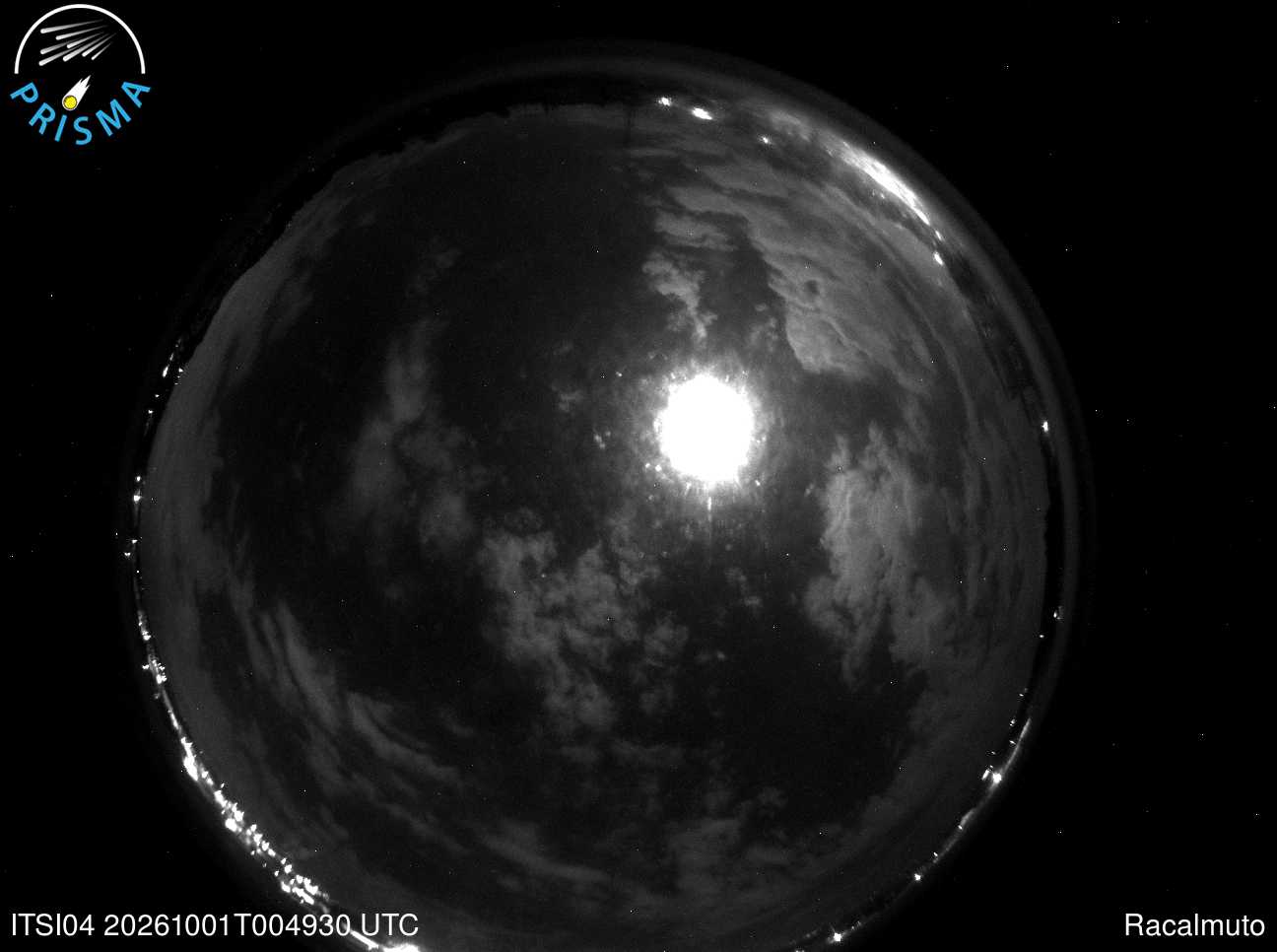 Cielo di Racalmuto del 01/10/2026 · 03:00