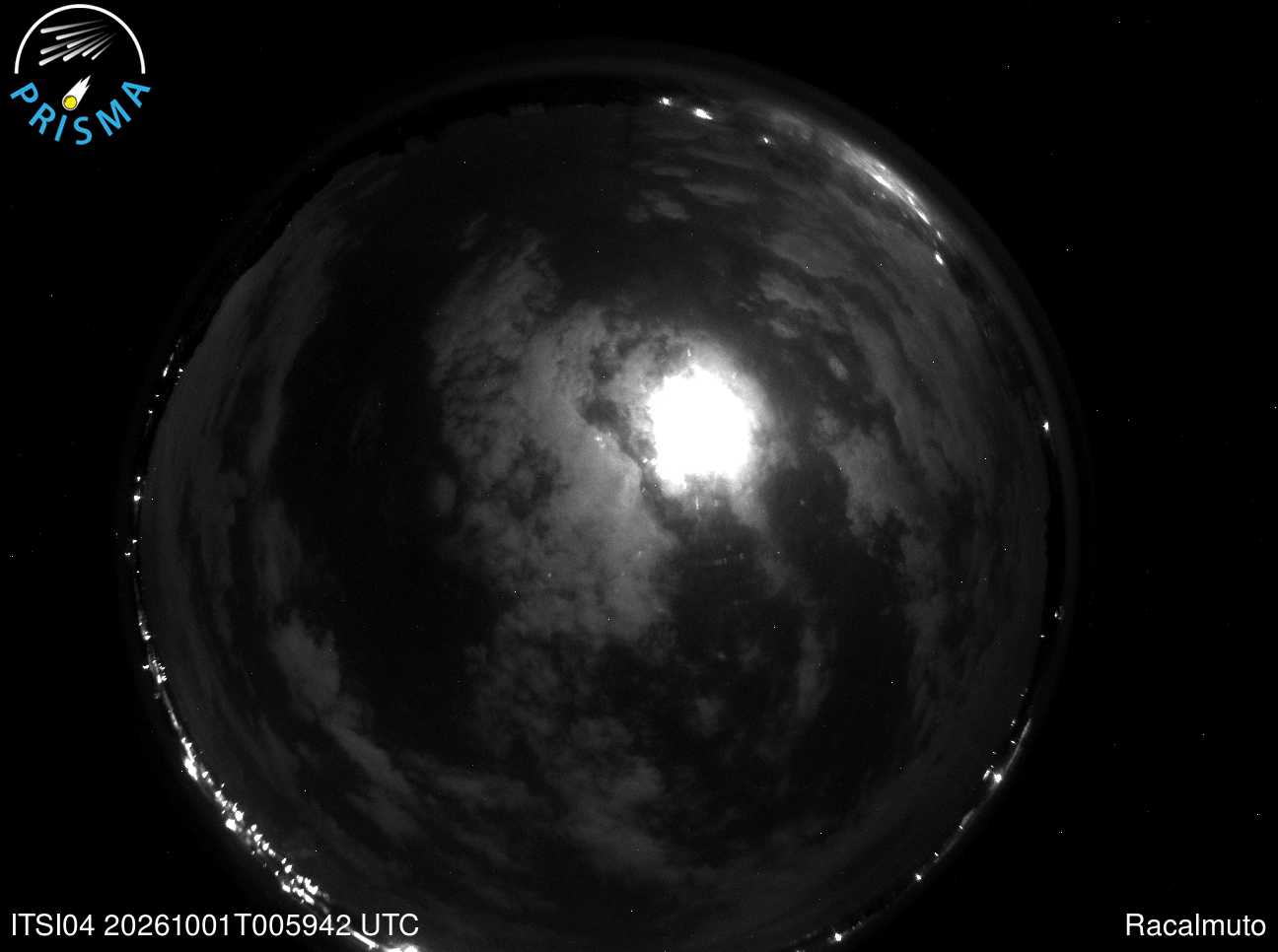Cielo di Racalmuto del 01/10/2026 · 03:10