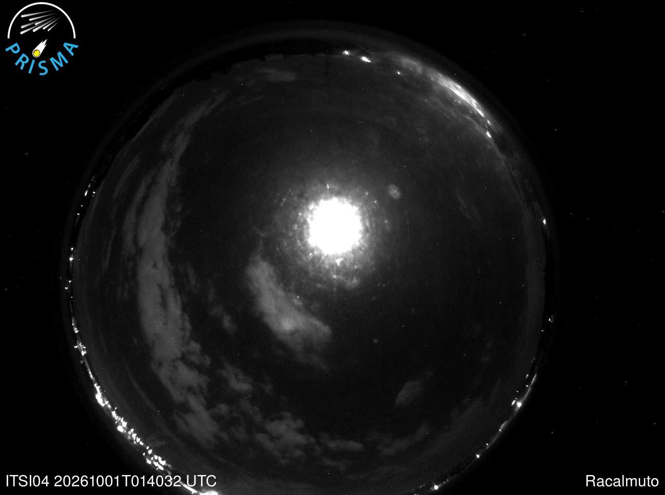 Cielo di Racalmuto del 01/10/2026 · 03:50
