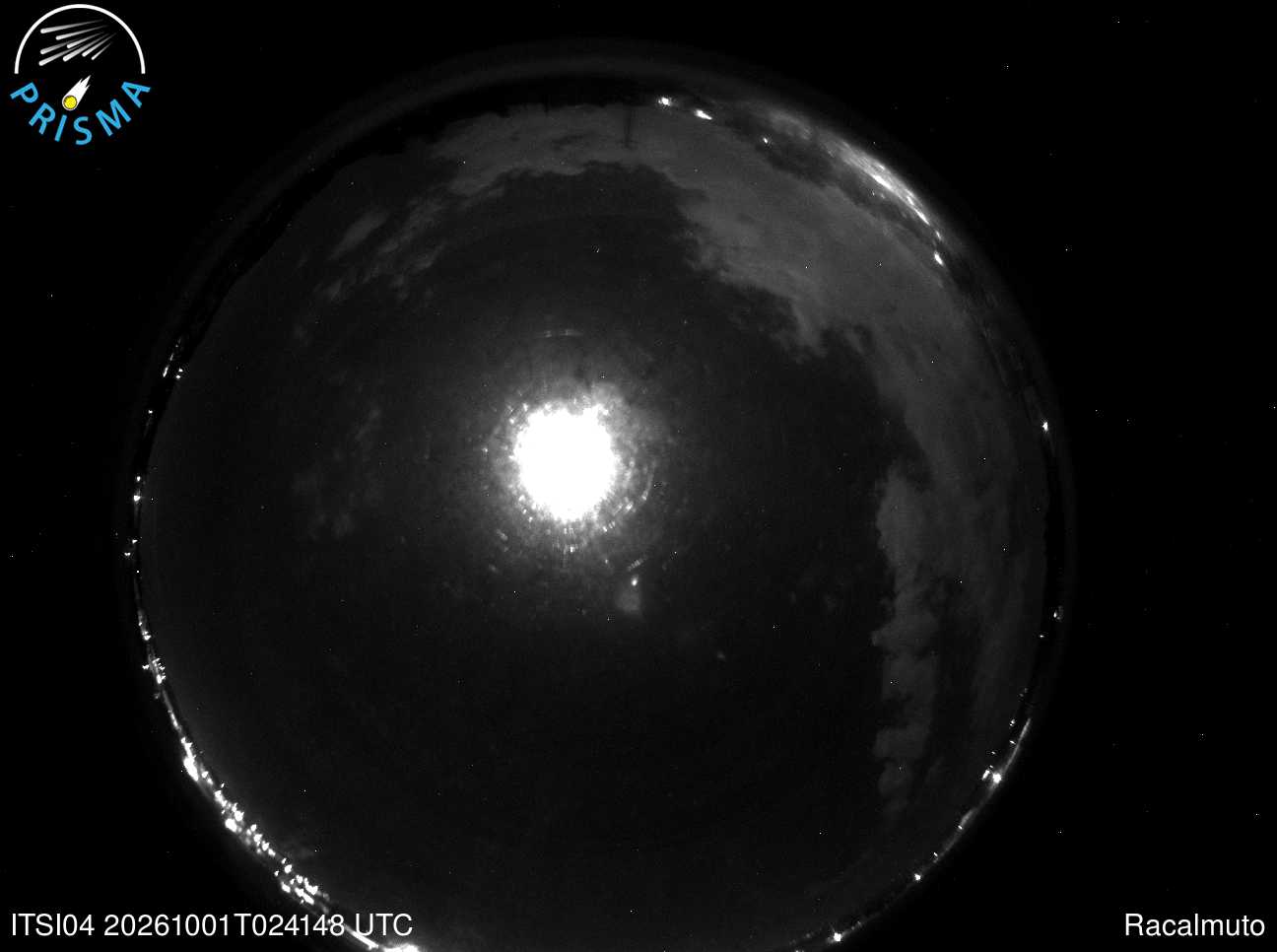 Cielo di Racalmuto del 01/10/2026 · 04:50